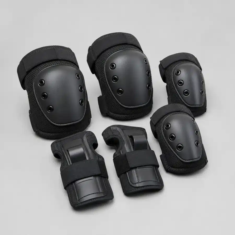 Set protections poignets-genoux-coudes TriGuard