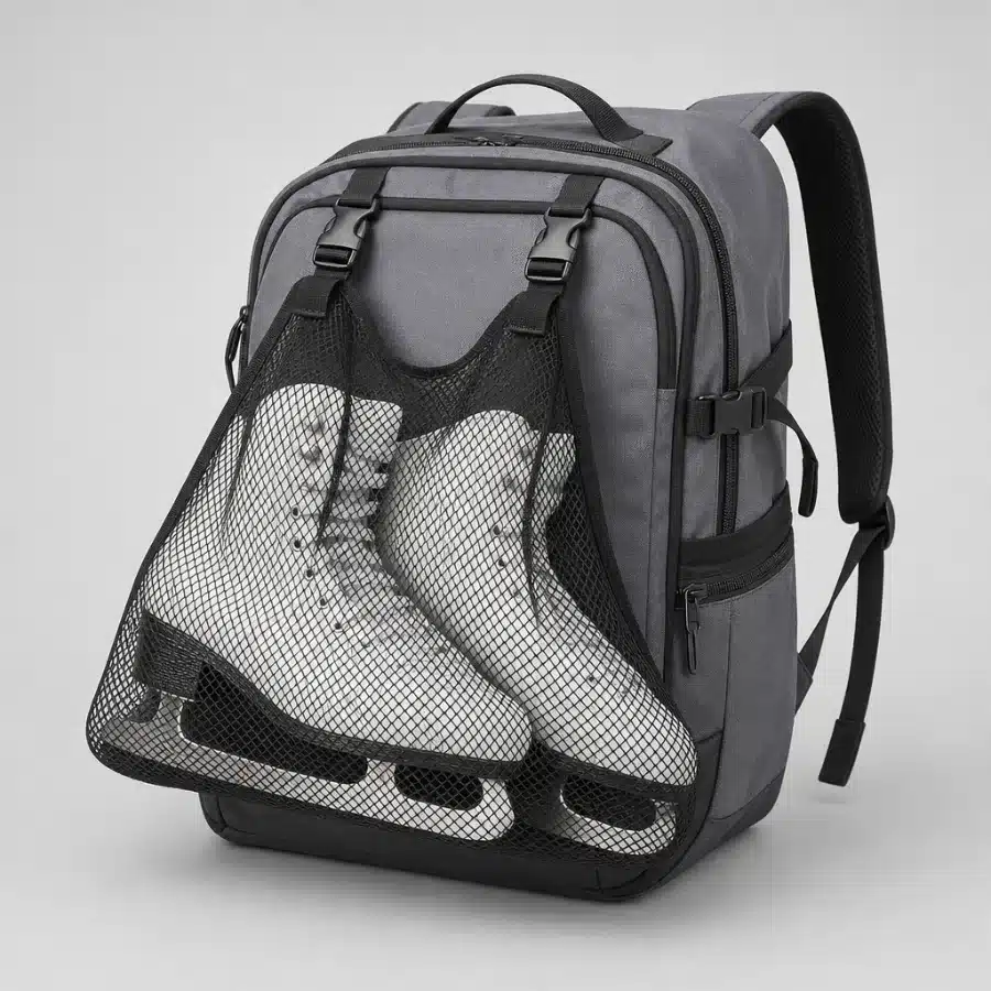 Filet porte-patins accroche-sac ClipNet